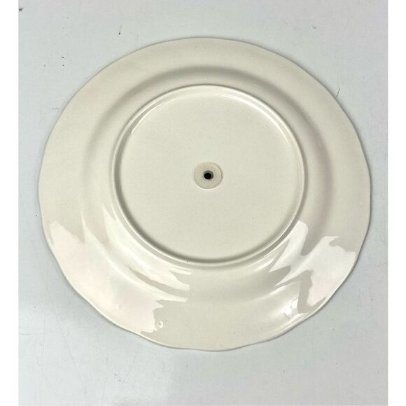 Vintage Nikko Two Tier Happy Holidays Christmas Serving Tray Made in Japan BB156 - Picture 7 of 13